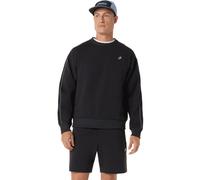Asics Sweatshirt Track Club Heritage Unisexe Noir Taille M