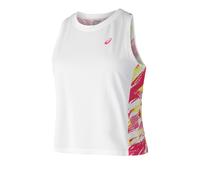 ASICS Color Injection Débardeur Tank Top Femmes - Blanc , Pink, Taille L