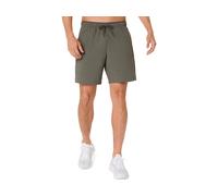 ASICS Comfort Core Stretch Woven 7in Short Truffle Grey hommes size L