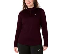Asics Core Longsleeve d'hiver 1/2-Zip Femmes M Violet
