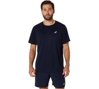 ASICS Core Maillot de course Hommes - bleu foncé, Taille L