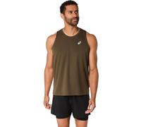 ASICS Core Maillot De Course Hommes - Marron, Taille S