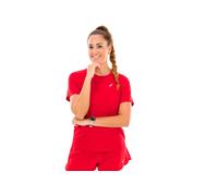 ASICS Core T-Shirt Femmes M Rouge