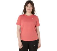 Asics - Women's Core S/S Top - T-shirt de running - XS - dark pink clay