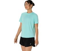 Maillot manches courtes asics core run bleu femme