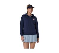 ASICS Court Core Graphic Half Zip Sweatshirt Midnight Heather femmes size XS