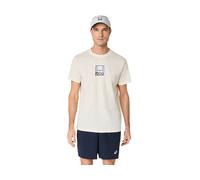 ASICS Court Core Graphic Tee Cream hommes size 2XL