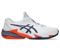 ASICS Homme Court FF 3 Sneaker, Blanc/Violet GRISÂTRE, 46 EU