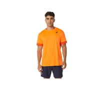 Asics Court SS Top T Shirt maglia multisport a manica corta da uomo shocking ora