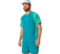 Camiseta Asics Padel Court All Over Print Ss Top 2041a385 300 L L