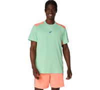 Asics Court T-shirt Hommes-vert,corail Vert - Xl XL