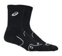 ASICS Court+ Tennis Crew Sock Performance Black unisex size XL