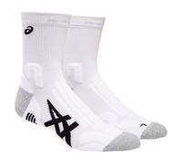 ASICS Court+ Tennis Crew Sock Brilliant White unisex size I