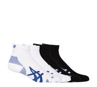 Asics - 2-Pack Cushion Run Quarter Sock - Chaussettes de running - EU 39-42 - II - performance black / brilliant white