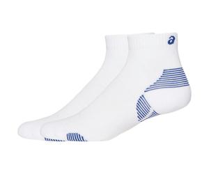ASICS Cushion Run Quarter Socks 2-Pack Unisexe 43-46