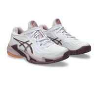 ASICS Femme Court FF 3 Sneaker, MER Blanche/APAISANTE, 40 EU