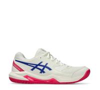 ASICS Femme Gel-Dedicate 8 Sneaker, Crème Darl Cobalt, 44 EU