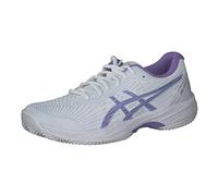 ASICS Femme Gel-Game 9 Clay Sneaker, Blanc/améthyste, 40 EU