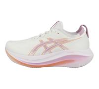 ASICS Femme Gel-Nimbus 27 Sneaker, White/Light UBE, 42 EU