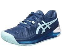 ASICS Femme Gel-Resolution 8 Clay Baskets, Light Indigo Clear Blue, 41.5 EU