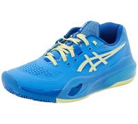 ASICS Femme Gel-Resolution X Clay Sneaker, CÔTE Bleue/Huddle Jaune, 44.5 EU