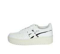 ASICS Femme Japan S PF Sneaker, Blanc/CRÈME, 40.5 EU