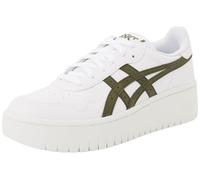 ASICS Femme Japan S PF Sneaker, Toile d'olive Blanche, 40 EU