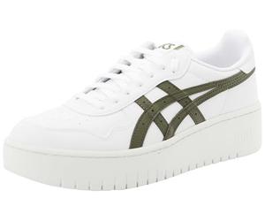 ASICS Femme Japan S PF Sneaker, White Olive Canvas, 42 EU