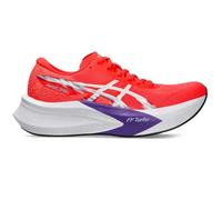 ASICS Femme Magic Speed 4 Sneaker, Flash Red White, 44 EU