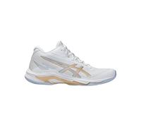 ASICS Femme Netburner Ballistic FF MT 4 Sneaker, Champagne Blanc, 43.5 EU