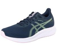 ASICS Femme Patriot 13 Sneaker, Bleu FRANÇAIS/Jaune ILLUMINÉ, 37 EU