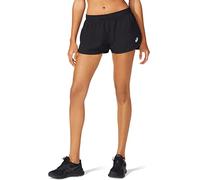 ASICS Femmes Core Split Short Vêtements De Course Shorts Performance Black - Noir S