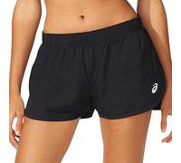 ASICS Femmes Core Split Short Vêtements De Course Shorts Performance Black - Noir S