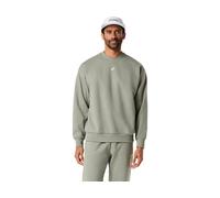 ASICS Fleece Crew - Neck Top Relaxed Lichen Green hommes size XS