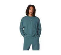 ASICS Fleece Crew - Neck Top Relaxed Misty Pine hommes size XS
