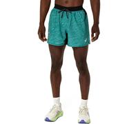 ASICS Fujitrail All Over Print 5in Short Rainy Lake hommes size S