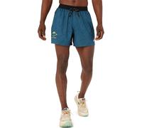 Asics Fujitrail All Over Print 5In Short Homme Bleu - Shorts et cuissards standards hommes XXL