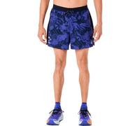 ASICS Fujitrail All Over Print 5in Short - Homme - Violet / Noir - taille XL- modèle 2026