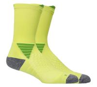 ASICS Chaussettes Fujitrail Crew Elite – Unisexe Jaune/Vert EU 39-42