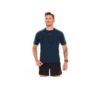 ASICS Maillot de course Fujitrail Elite Hommes – bleu foncé, gris – Taille L