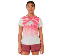 Asics - Fujitrail Elite Graphic SS W's Cream - XS - Tee-shirt de trail