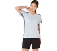 ASICS T-shirt de running femme FujiTrail Elite – Gris – Taille M