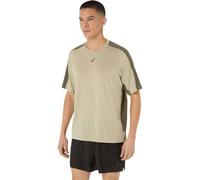 Asics - Fujitrail Elite S/S Top - T-shirt de running - XXL - khaki / mantle green