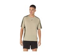 Asics Fujitrail Elite Top Homme Kaki - T-shirts de running hommes M
