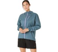 ASICS Veste de running Fujitrail Elite Waterproof – Imperméable Femme Gris Taille M