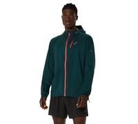 Veste impermeable asics fujitrail elite vert homme