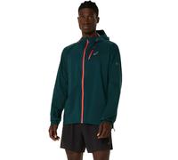 Veste à capuche ASICS Fujitrail Elite vert rouge - XL