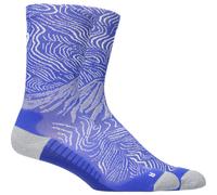 ASICS Fujitrail Graphic Chaussettes mi-mollet 35-38 Bleu Marine