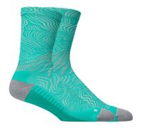 Asics - Fujitrail Graphic Crew Sock - Chaussettes de running - EU 43-46 - aurora green / light dust