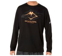 Asics - Fujitrail Logo L/S Top - T-shirt de running - XL - performance black